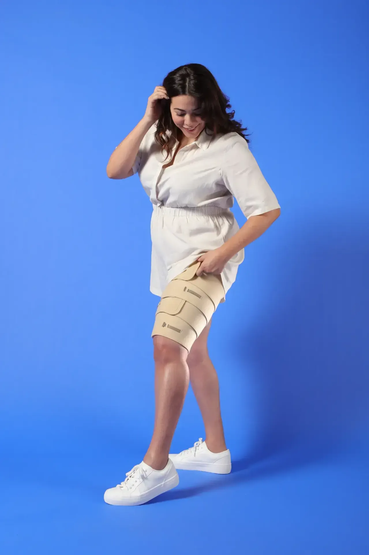 Biflex self adjust thigh